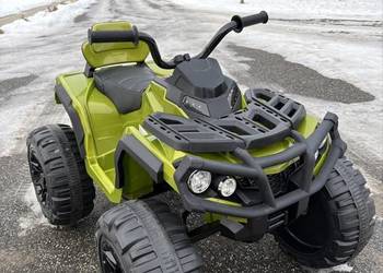 Quad Elektryczny Na Akumulator Dla Dzieci Zielony ATV