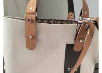 Obag przepiękny zestaw mini latte biszkopt nowy