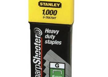 STANLEY zszywki do takera TYP G 6mm