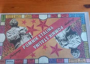 Gra planszowa ‘Budujemy pomnik Stalina’