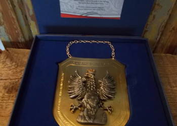 Wyjątkowy Ryngraf - T.Kościuszko - certyfikat - mosiądz