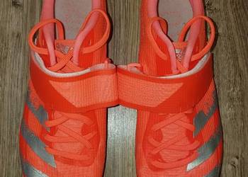 Buty Adidas Adizero do skoku wzwyż HJ 40/41 25,5cm kolce stan BDB
