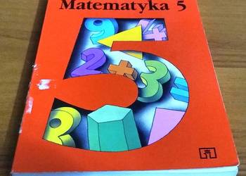 Matematyka 5 podręcznik dla klasy piątej szkoły podstawowej Elżbieta Rosłon