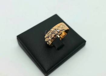 Złota obrączka próby 585 - 3,53g (Rozmiar 20)