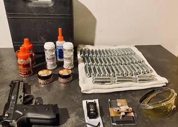 Pistolet wiatrówka Crosman Mako CO2 Blowback |  Full Zestaw XXL