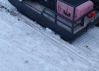 Pojazd terenowy, skuter śnieżny. Bombardier Alpina 640, na gaśnicach