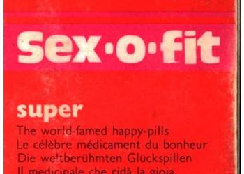 Miniaturowa książeczka „Sex·o·fit” – humor erotyczny, Andy Andreas, Manfred