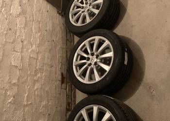 Alufelgi lexus 5x114,3 na letnich Bridgestone 17cali