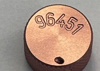 M10x1,0 Aluminium Zakrętka-Nakrętka