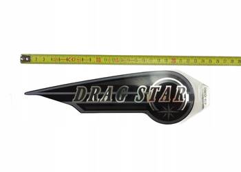 NAKLEJKA PRAWA NA BAK "DRAG STAR" YAMAHA XVS650 1997 NOWA ORYG 4TR2416210