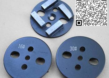 Diamenty okrągłe 100 mm, z 4 segmentami - Szlifowanie betonu