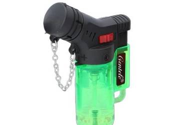 Zielony Palnik Gazowy Wielokrotnie Napełniany z Regulacją Płomienia Gentelo