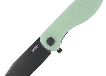Nóż składany Kubey Knife Master Chief Jade G10, Blackwashed AUS-10 by Kean…