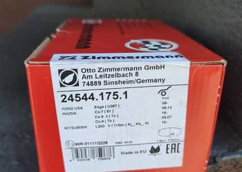 Klocki hamulcowe zimmermann 24544.175.1