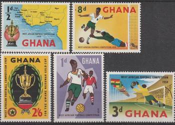 GHANA - PIŁKA NOŻNA - 1959 - CZYSTE **