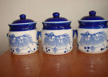 małe ceramiczna pojemniki kuchenne