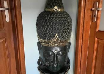 Budda z Bali indonezyjskie rękodzieło z drewna egzotycznego DUŻY 155 cm