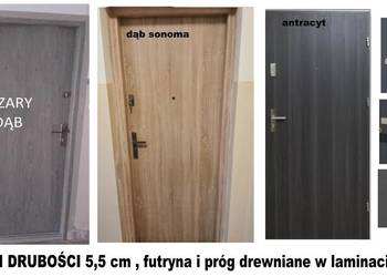 Drzwi ocieplone antywłamaniowe zewnętrzne drewniane i metalowe