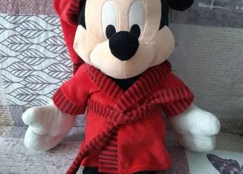 Maskotka pluszowa Myszka Miki Mickey Mouse w szlafroczku Disney Vintage