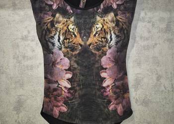 Bluzka damska krótki rękaw Tygrys Atmosphere rozm 36/S