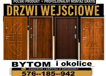 Drzwi zewnętrzne z montażem wejściowe