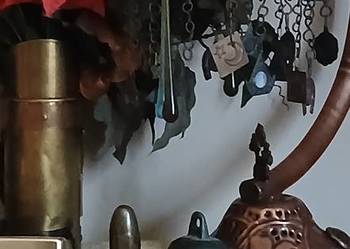 Mosiężny stary dzwonek