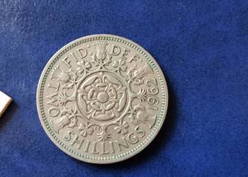 Stare monety 2 szyling 1962 Wielka Brytania