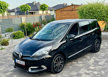 Renault Scenic Scenic 1,6 dci 1wł BOSE Navi Kamera Led lift Polecam Śliczn…