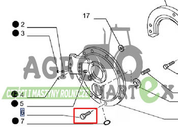 11227934, 11227924, 11227921 WKRĘT M10x28 CNH