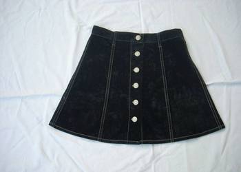 Promod Spódnica Welur Zamsz Zapinana 32 XXS Promod Spódnica Welur Zamsz Zapinana 32 XXS