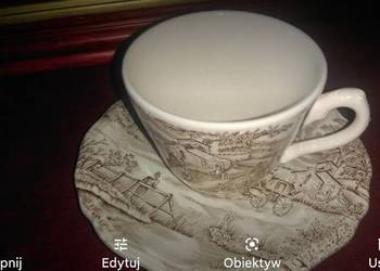 Antyk filiżanka Luneville porcelana Francja XIX wiek Antyk filiżanka Luneville porcelana Francja XIX wiek