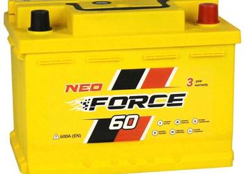 Akumulator Neo Force 60Ah 600A DN