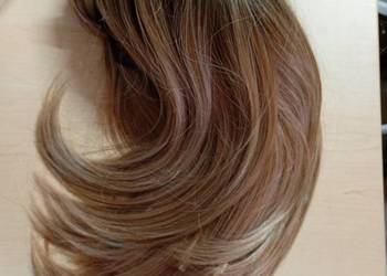Peruka BARSDAR Długa 20cali" – Ombre Blond Brąz