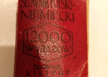 Słownik Polsko-Niemiecki Liliput 30 vintage Słownik Polsko-Niemiecki Liliput 30 vintage