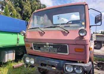 Man 4x4 zderzak metalowy 9.150, rama, skrzynia biegów