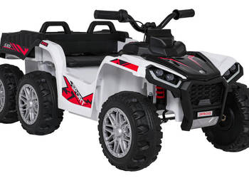 Quad na akumulator 4x4 12V dla dzieci Quad Sport TX ATV biały