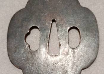 Oryginalna japońska Tsuba Iaido do miecza Katana lub Wakizashi