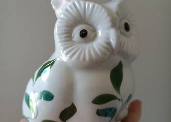 Porcelanowe kaczki pies sowa