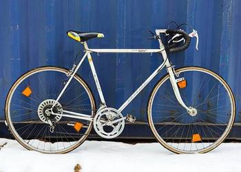 TANIA SPRAWNA Szosa kolarka rower szosowy retro PRL 28" miejski gravel