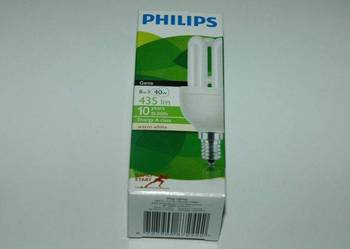 PHILIPS GENIE Świetlówka  8W E14,435LM