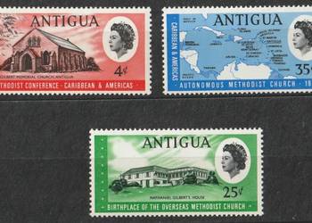ANTIGUA - METODYSTÓW KOŚCIÓŁ - 1967 - CZYSTE ** ANTIGUA - METODYSTÓW KOŚCIÓŁ - 1967 - CZYSTE **