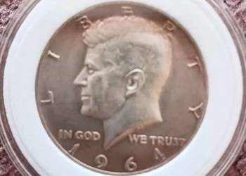 1/2 Dolara USA 1964 r. - J.F. Kennedy - nr. 4 - Mennicze