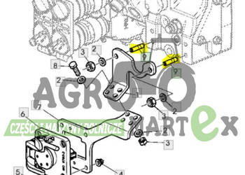 42M7094 KOŁEK GWINTOWANY JD