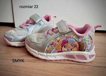 Srebrno-różowe adidaski Psi Patrol//Smyk 22