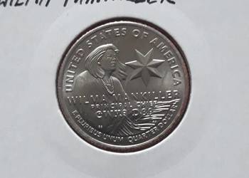 25 centów USA -Wilma Mankiller. 2022 r.- men. P-mennicze