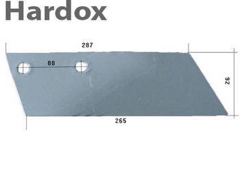 Dłuto 100hektarów HARDOX 85204/L części do pługa OVERUM
