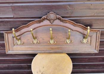 Wieszak drewniany stylowy ścienny Retro Vintage