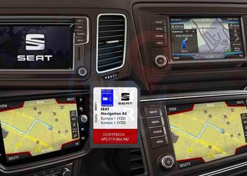 Seat Karta Mapy 2026/2027 Radary FullLink Android Auto CarPlay Mirrorlink
