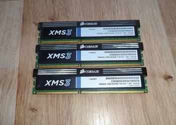Pamięci DDR3 6gb (3x2gb) CMX6GX3M3A1600C9_1600mhz