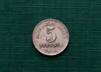NIEMCY - 5 fenigów, 1918r NIEMCY - 5 fenigów, 1918r